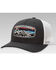 Image #1 - Ropesmart Men's Gray Serape Live Free Embroidered Patch Mesh-Back Ball Cap, Grey, hi-res