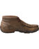 Twisted X Men's Caiman Print Driving Mocs - Moc Toe, Brown, hi-res