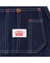 Round House Men's Classic Fly Bib Overalls - Big , Blue, hi-res