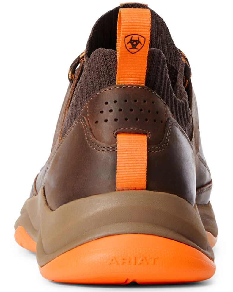 Ariat Men's Working Mile Work Boots - Composite Toe, Brown, hi-res
