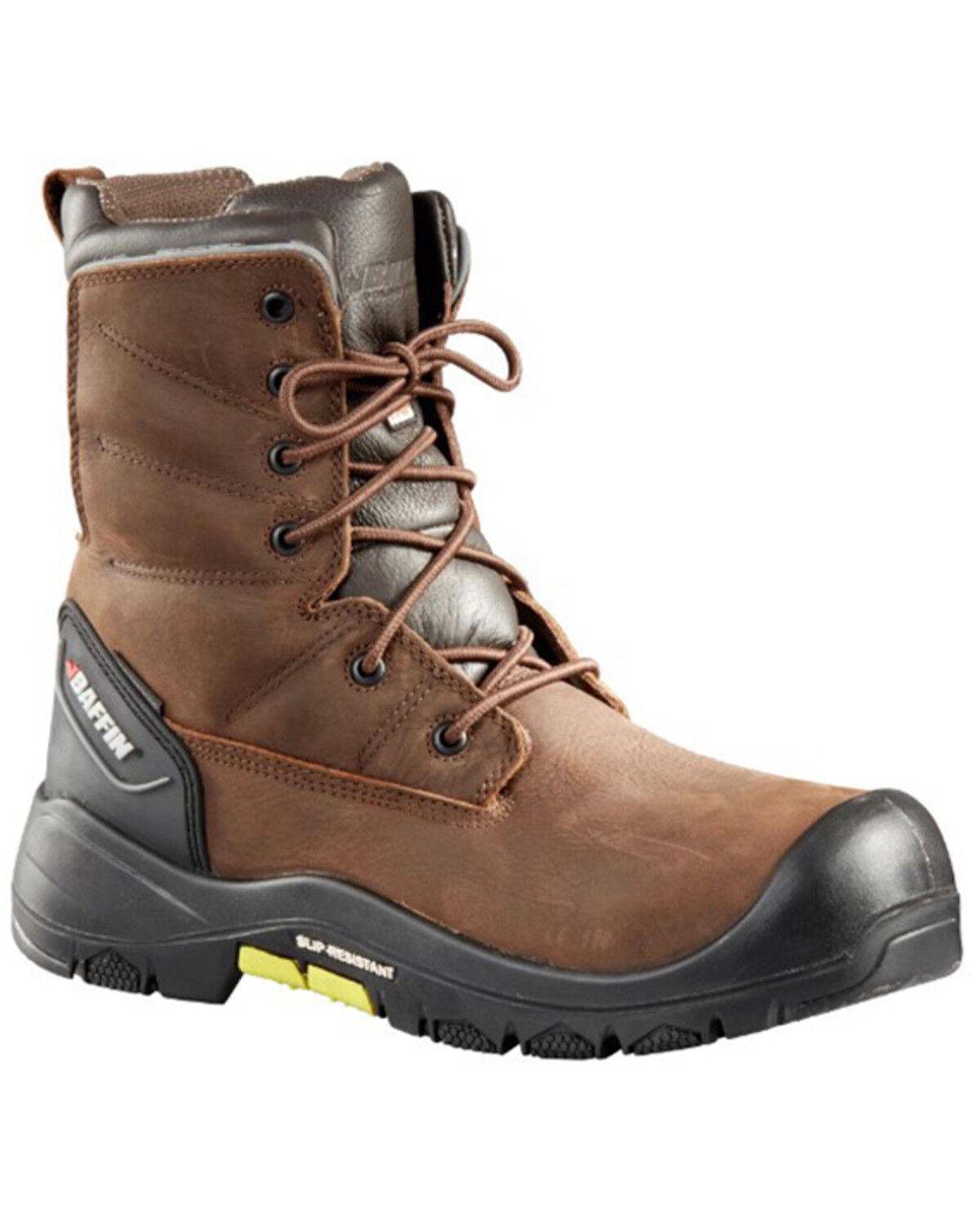 Image #1 - Baffin Men's Thor (STP) Waterproof Work Boots - Composite Toe, Brown, hi-res