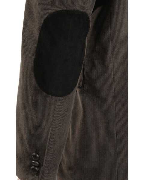 Image #2 - Circle S Corduroy Sportcoat - Big and Tall, Grey, hi-res