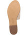 Image #7 - Dingo Women's Metallic Hairon Moo Moo Sandals, Silver, hi-res