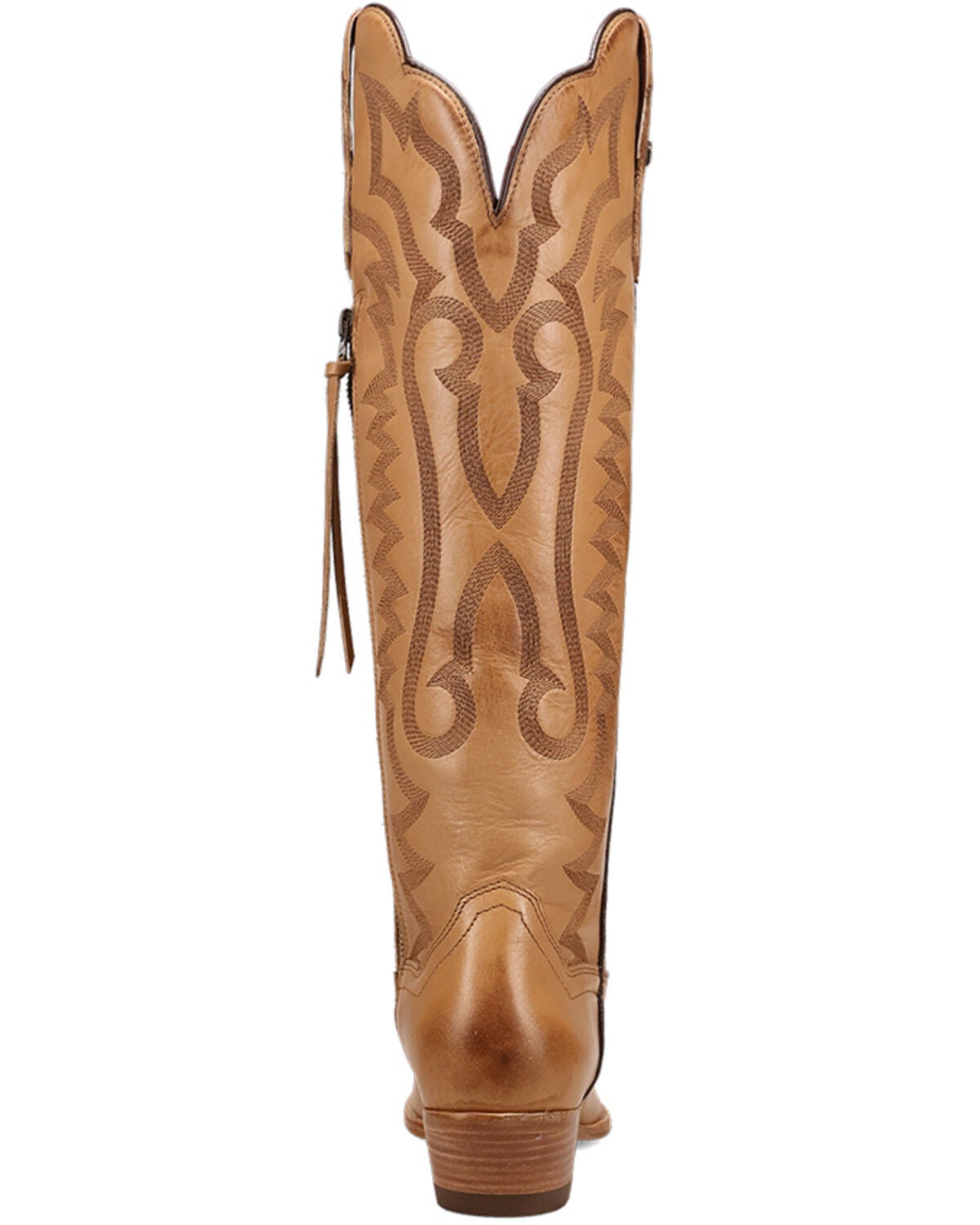 Image #5 - Dan Post Women's Heartland Tall Western Boots - Snip Toe, Tan, hi-res