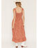 Image #4 - Cotton & Rye Women's Boot Barn Exclusive Ditsy Daisy Floral Print Sleeveless Button-Down Midi Dress, Rust Copper, hi-res