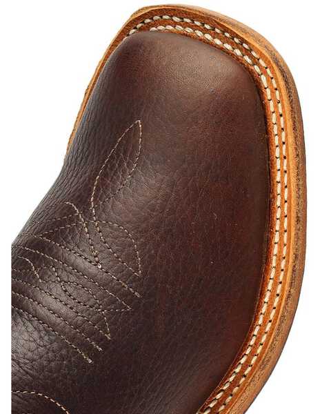 Image #6 - Cody James Boys' Thunder Western Boots - Broad Square Toe, Oiled Rust, hi-res
