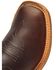 Image #6 - Cody James Boys' Thunder Western Boots - Broad Square Toe, Oiled Rust, hi-res