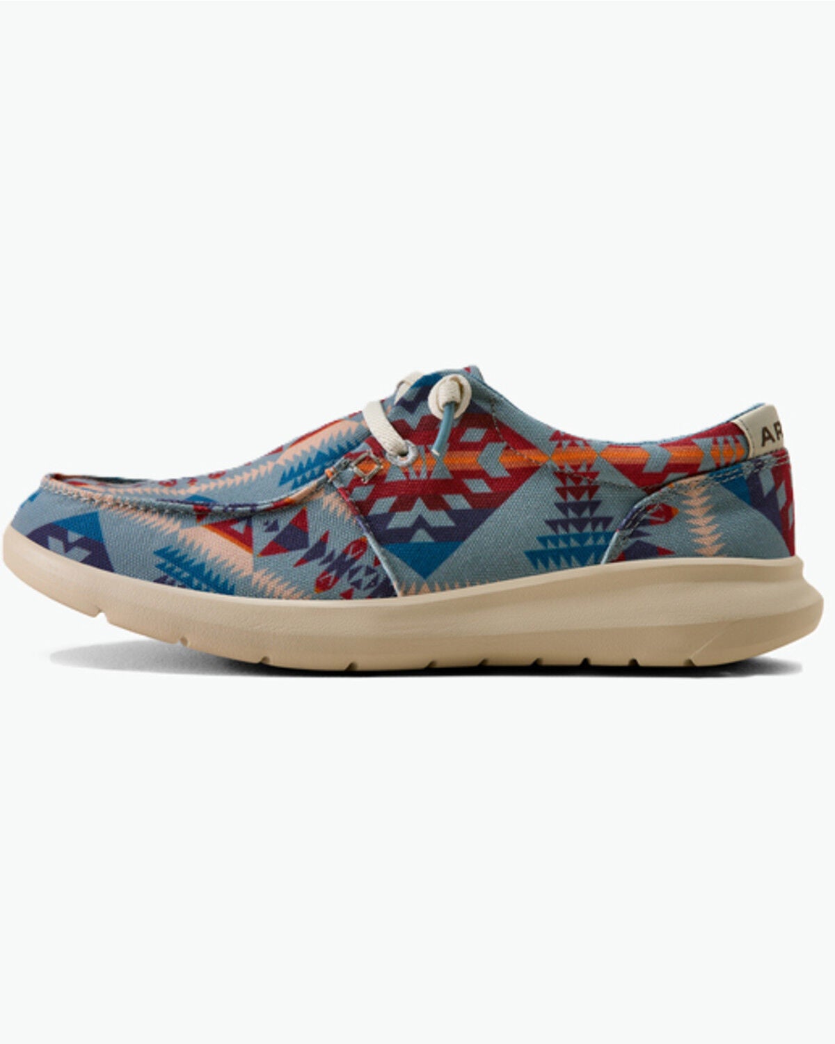 Image #2 - Ariat Women's Hilo Casual Shoes - Moc Toe, Blue, hi-res
