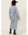 Image #4 - Levi's Premium Women's Light Wash Western Denim Midi Dress, Light Wash, hi-res