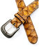 Image #2 - Cody James Men's Camel Embroidered Pirarucu Belt , Camel, hi-res