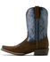 Image #3 - Ariat Men's Sport Narrow Performance Western Boots - Square Toe, Blue, hi-res