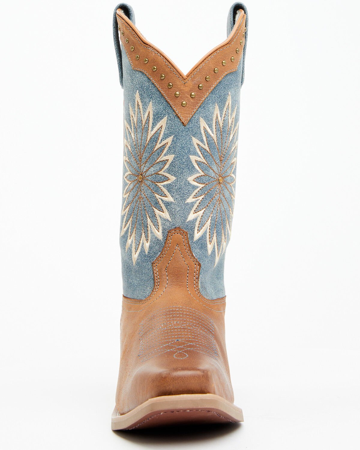 Image #4 - Laredo Women's Arabella Performance Western Boots - Square Toe, Tan, hi-res
