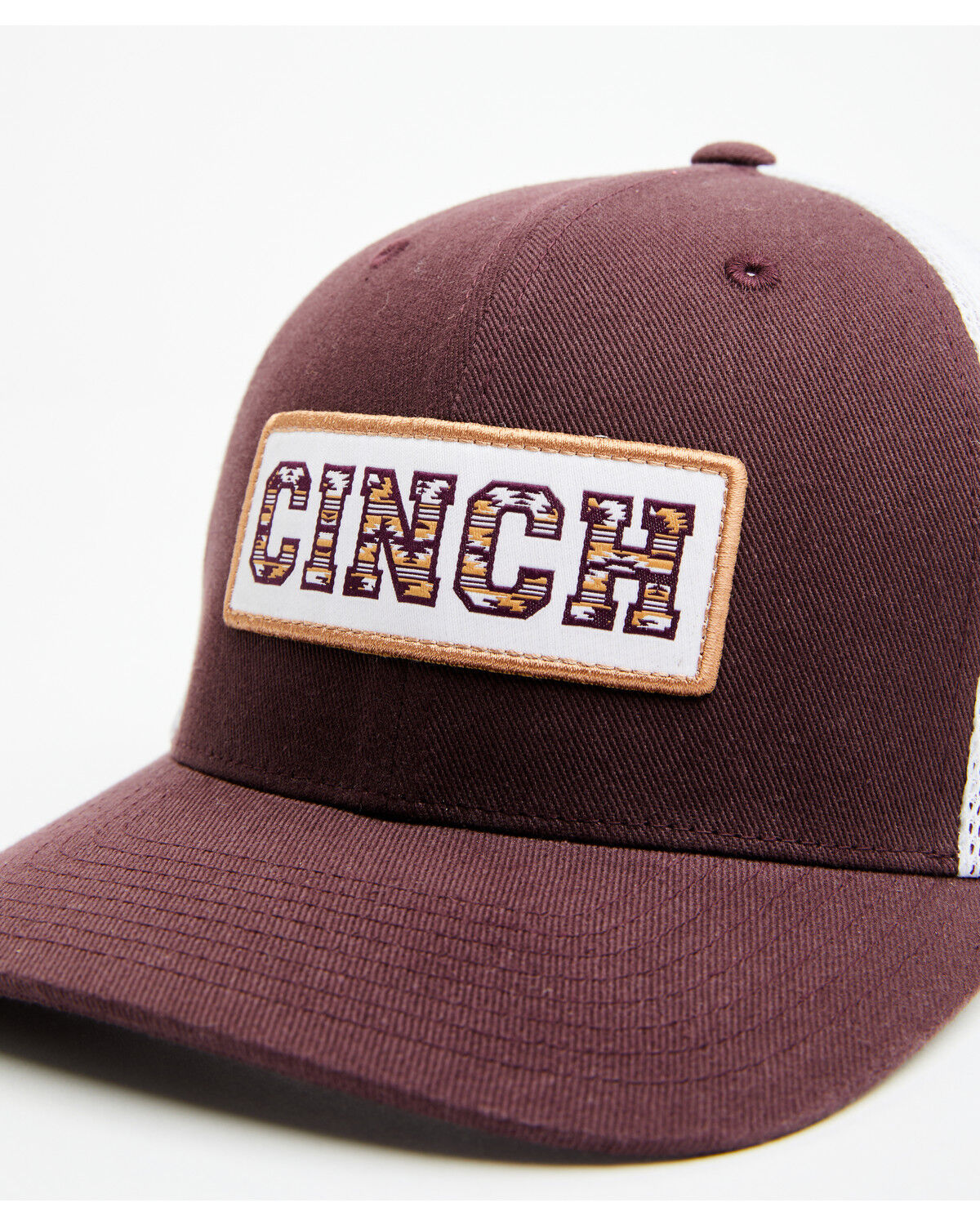 Image #2 - Cinch Women's Southwestern Print Logo Ball Cap, Purple, hi-res