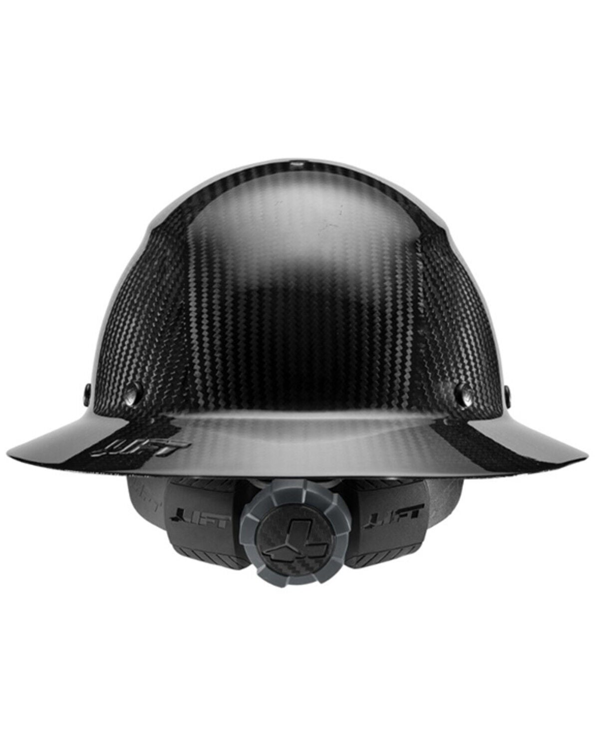 Image #3 - Lift Safety Dax Carbon Fiber ANSI-C, TYPE 1 Full Brim Hard Hat, Black, hi-res