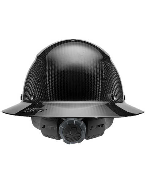 Image #3 - Lift Safety Dax Carbon Fiber Full Brim Hard Hat , Black, hi-res