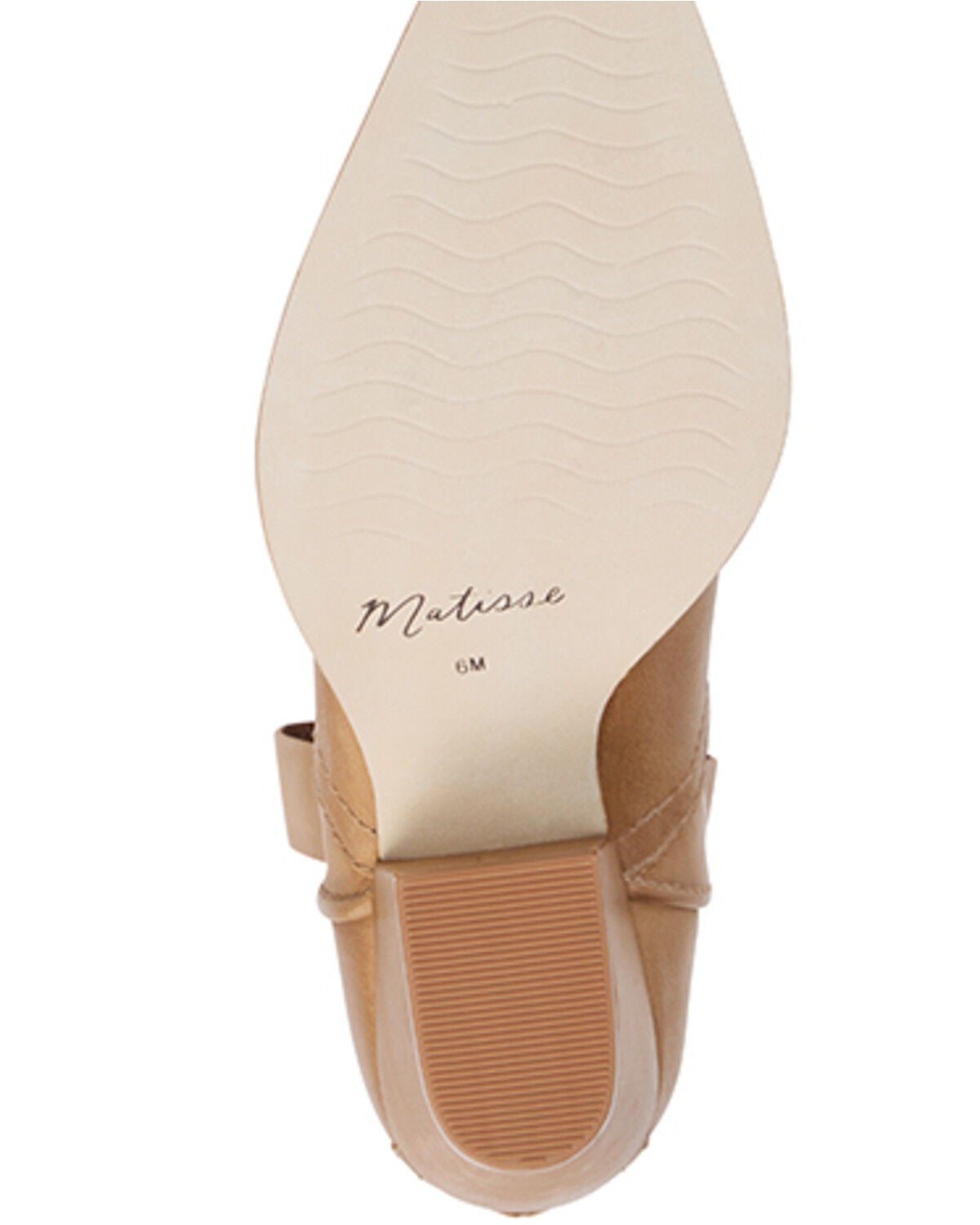 Image #7 - Matisse Women's Arlo Western Booties - Round Toe, Natural, hi-res