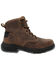 Image #2 - Georgia Boot Men's 6" FLXpoint Ultra Lace-Up Waterproof Work Boots - Soft Toe, Black/brown, hi-res