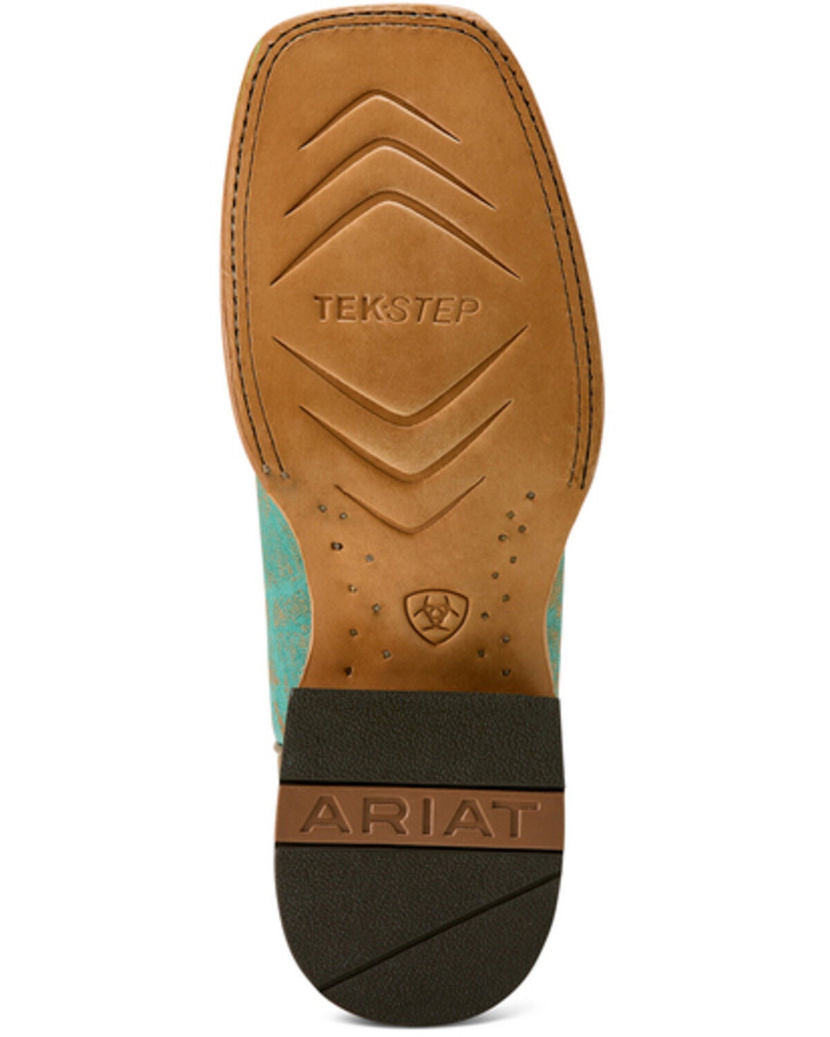 Image #5 - Ariat Women's Frontier Lily Elephant Print Western Boots - Broad Square Toe, Ivory, hi-res