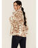 Image #5 - Idyllwind Women's Casey Reversible Faux Suede and Sherpa Zip-Up Jacket, Ivory, hi-res