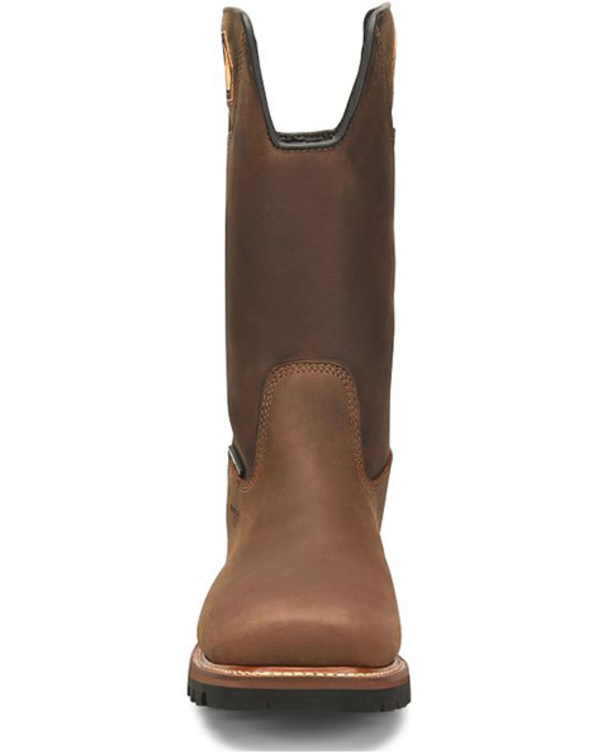 Image #4 - Carolina Men's 12" Coppice Wellington Waterproof Logger Work Boots - Composite Toe, Brown, hi-res