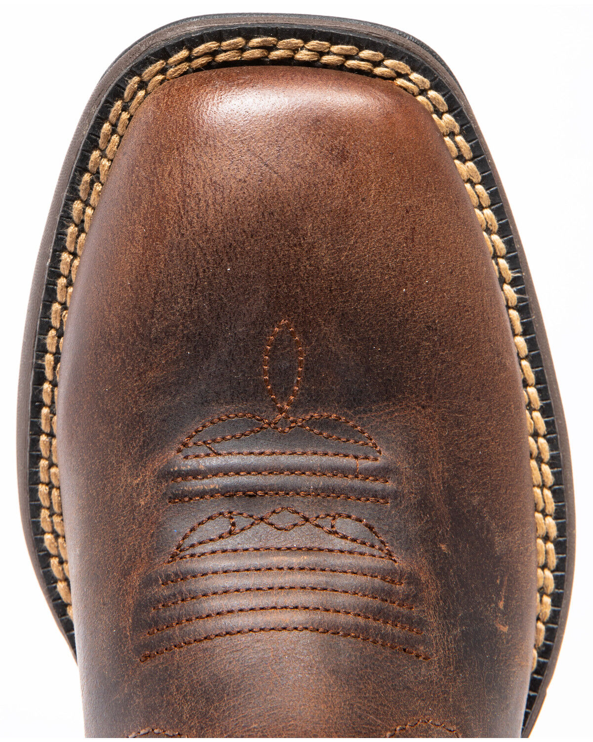 Image #6 - Shyanne Women's Xero Gravity Lite Western Performance Boots - Broad Square Toe, Brown, hi-res