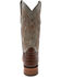 Image #5 - Ferrini Men's Caiman Croc Print Western Boots - Broad Square Toe, Rust, hi-res