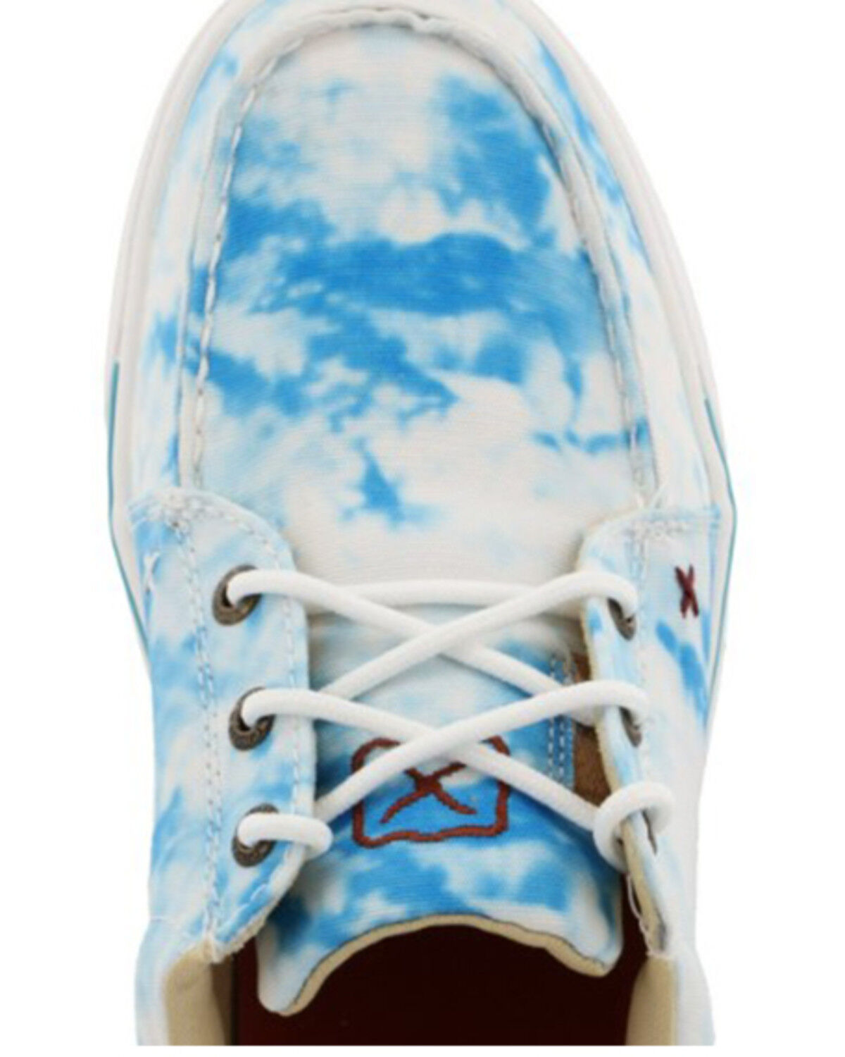 Image #6 - Twisted X Women's Casual Kicks - Moc Toe, Blue, hi-res