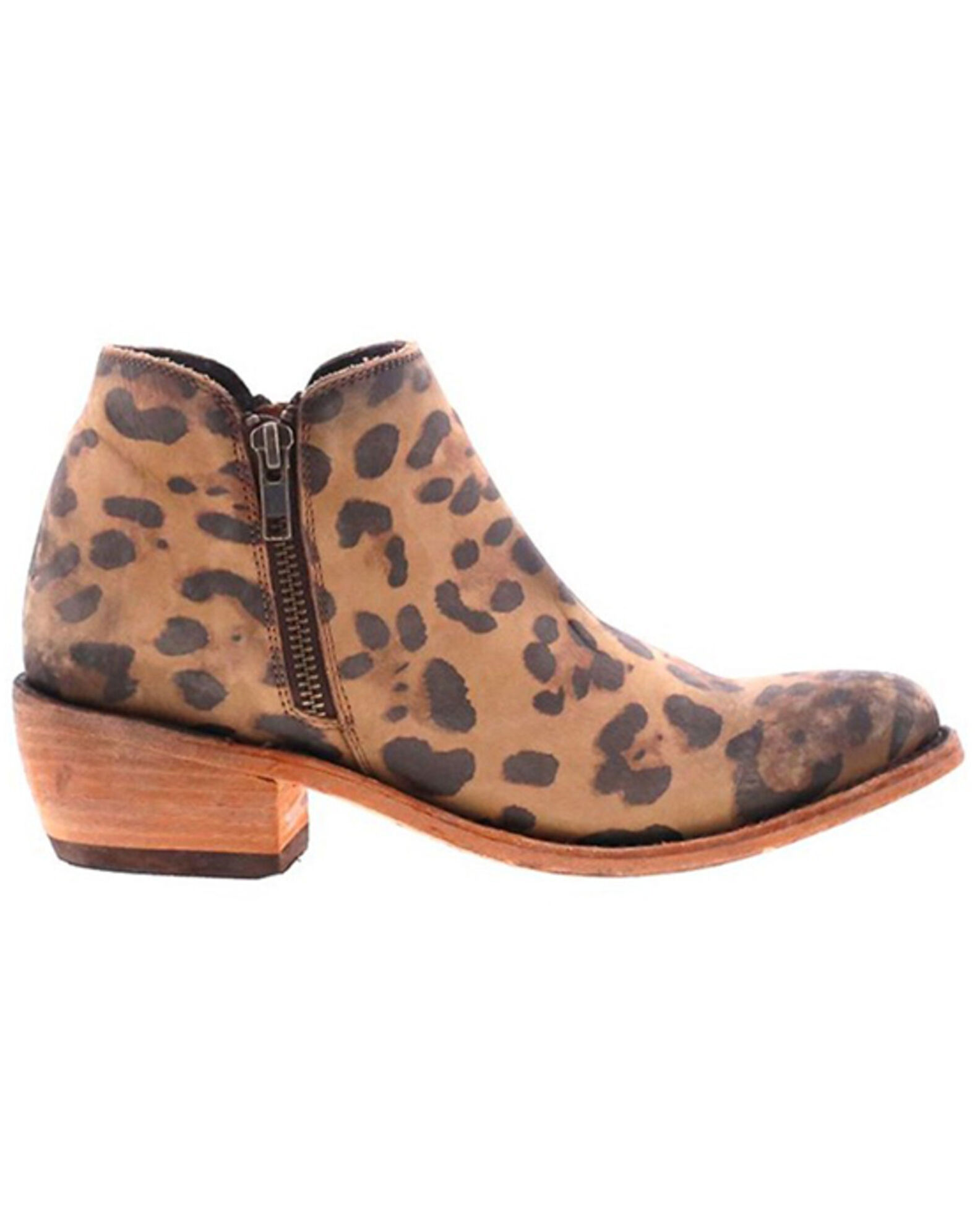 Black and shop cheetah booties
