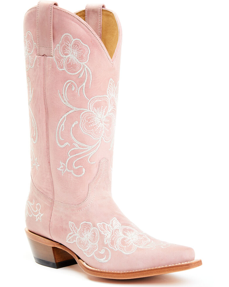 Shyanne Women's Truvy Western Boots - Snip Toe, Pink, hi-res