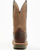 Image #5 - Double H Men's 11" Domestic I.C.E.™ Saddle Vamp Performance Western Boots - Broad Square Toe, Beige, hi-res
