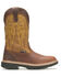 Image #2 - Wolverine Men's Rancher Durashocks® CarbonMAX® Wellington Work Boots - Composite Toe, Gold, hi-res