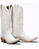 Image #1 - Lane Women's Lexington Leather Western Boots - Snip Toe, Ivory, hi-res