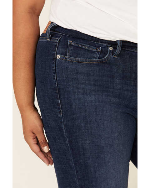 Image #4 - Levi’s Women's 414 Classic Straight Jeans - Plus, Blue, hi-res