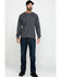 Image #6 - Ariat Men's FR Air Henley Long Sleeve Work Shirt - Big, Charcoal, hi-res