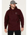 Image #1 - Troll Co Men's Twisting Wrenches Hooded Sweatshirt, Maroon, hi-res