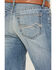 Image #4 - Cinch Men's Ian Light Stonewash Slim Bootcut Performance Stretch Denim Jeans, Light Wash, hi-res