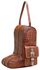 Image #1 - American West Zip-Around Antique Tan Leather Boot Bag, Antique Tan, hi-res