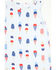 Image #2 - Angel Dear Infant Boys' American Ice Cream Shortie Sleeveless Snap Onesie, Blue, hi-res