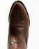 Image #6 - Shyanne Women's Sawyer Dolly Terra Western Fashion Booties - Round Toe , Cognac, hi-res