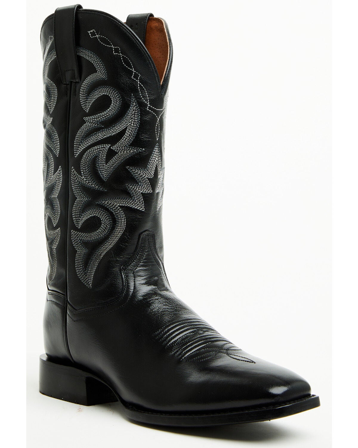 Dan Post Men's Remington Tall Western Boots - Square Toe, Black, hi-res