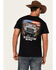 Image #1 - Buckwear Men's Ram Built For Freedom Short Sleeve Graphic T-Shirt, , hi-res