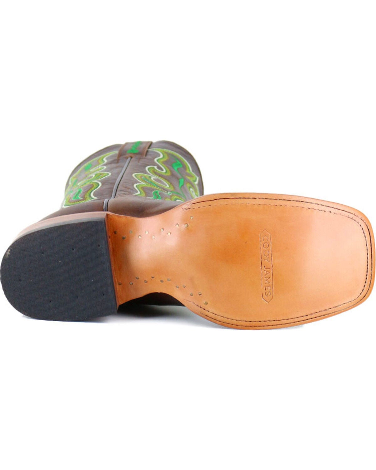 Image #5 - Cody James Men's Damiano Embroidered Western Boots - Broad Square Toe, , hi-res