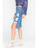 Image #4 - Sage the Label Women's Denim Penelope Skirt , Indigo, hi-res