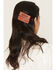Image #1 - Idyllwind Women's Buck Off Faux Leather Hair Clip Set - 2 Piece, Brown, hi-res