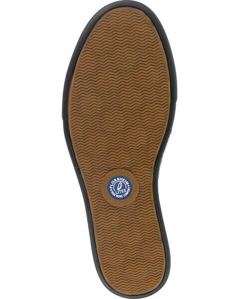 Image #5 - Florsheim Men's Slip-On Industrial Oxford Work Shoes - Steel Toe , Dark Brown, hi-res