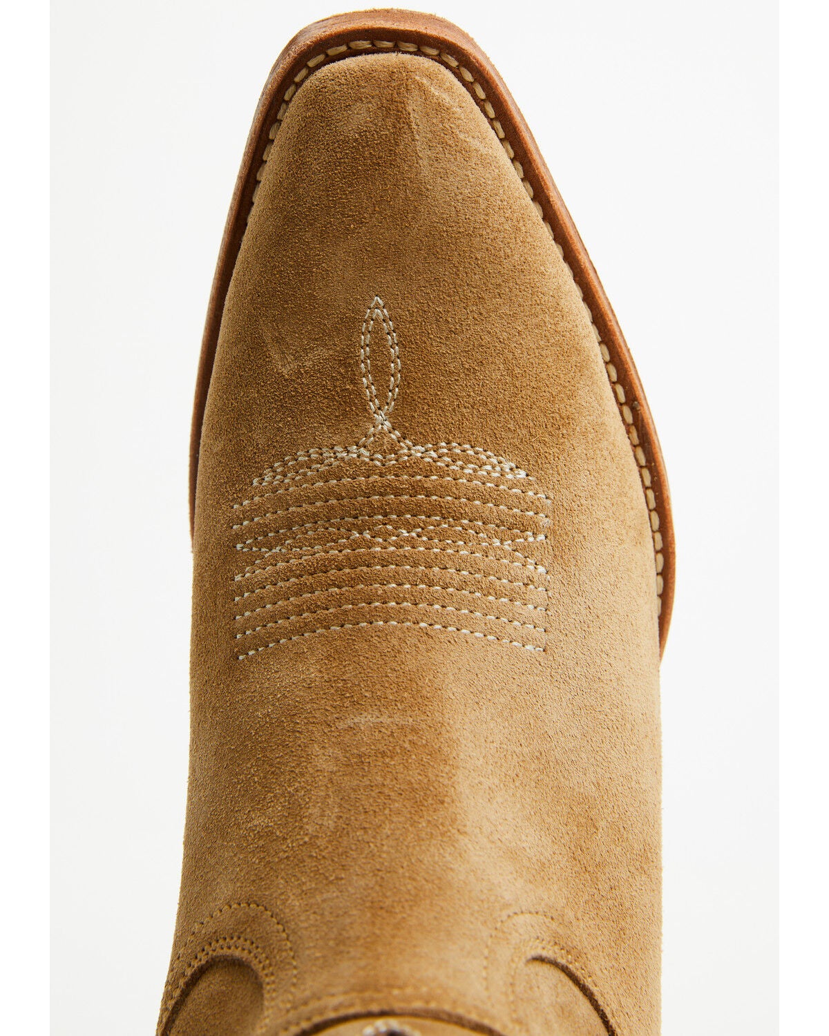 Image #6 - Shyanne Women's Tansy Suede Western Booties - Snip Toe, Brown, hi-res