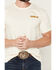 Image #4 - RANK 45&reg; Men's 8 Seconds to Victory Short Sleeve Graphic T-Shirt, Cream, hi-res