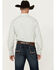 Image #4 - Gibson Men's La Salle Floral Print Long Sleeve Snap Western Shirt, Grey, hi-res