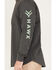 Image #3 - Hawx Men's Logo Graphic Work T-Shirt, Dark Grey, hi-res