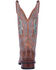 Laredo Women's Aquarius Sequin Western Boots - Broad Square Toe, Brown/blue, hi-res